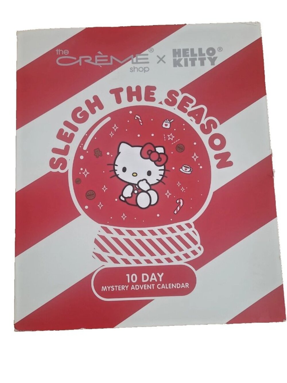 Hello Kitty 10 Day Mystery Advent Holiday Christmas Calendar Creme Shop